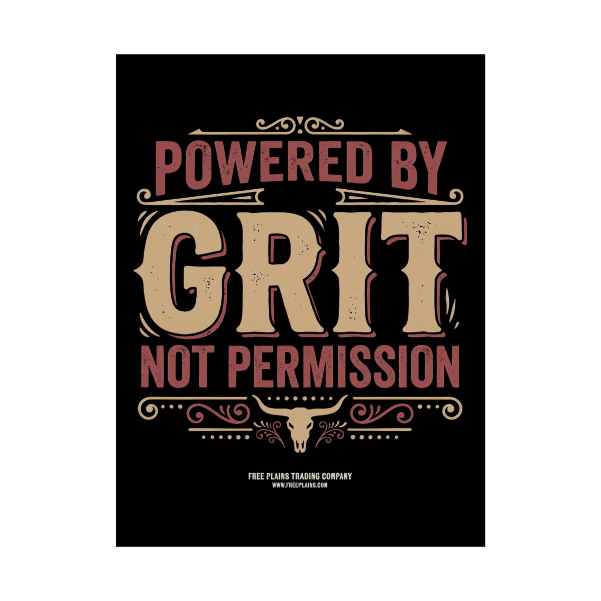 Powered by Grit Not Permission